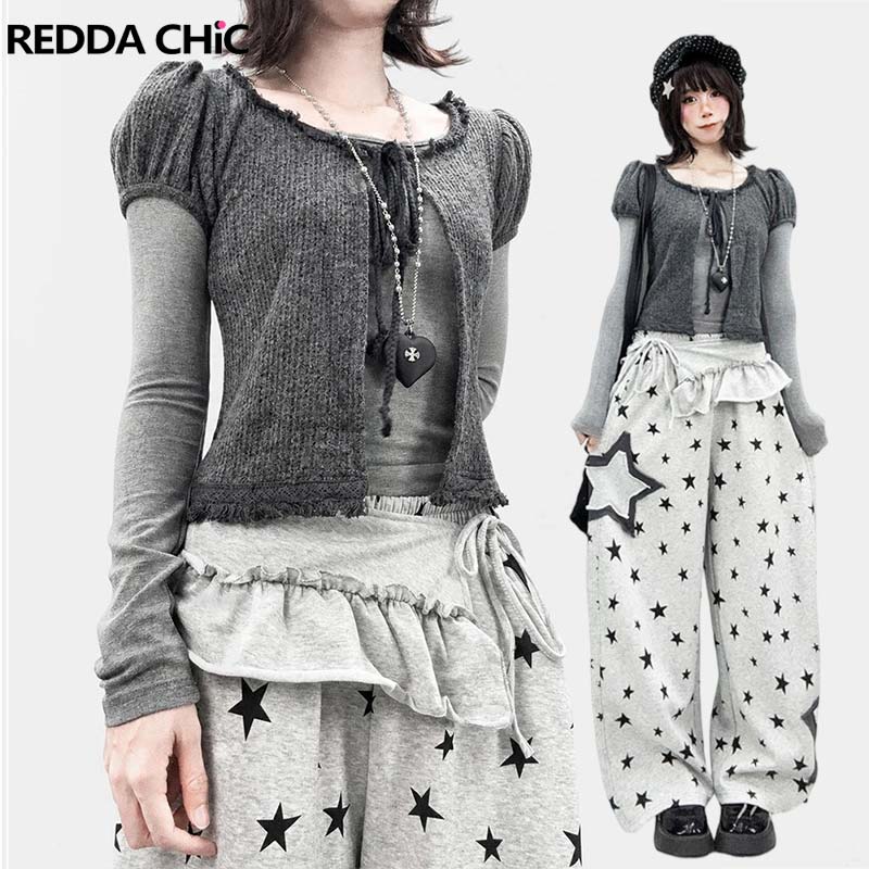 Shirts - Conjunto de duas peças com cardigan