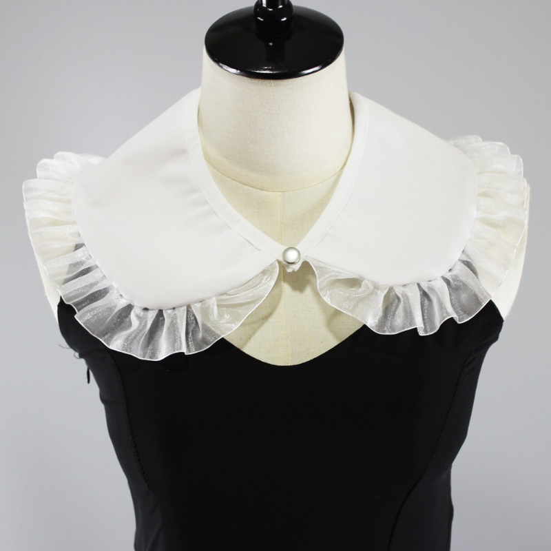 Shirts - Gola Falsa Removível para Mulheres, Gola