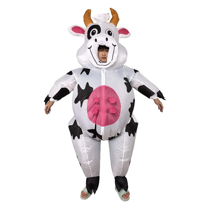 Suits - Fantasia de vaca insuflável engraçada para