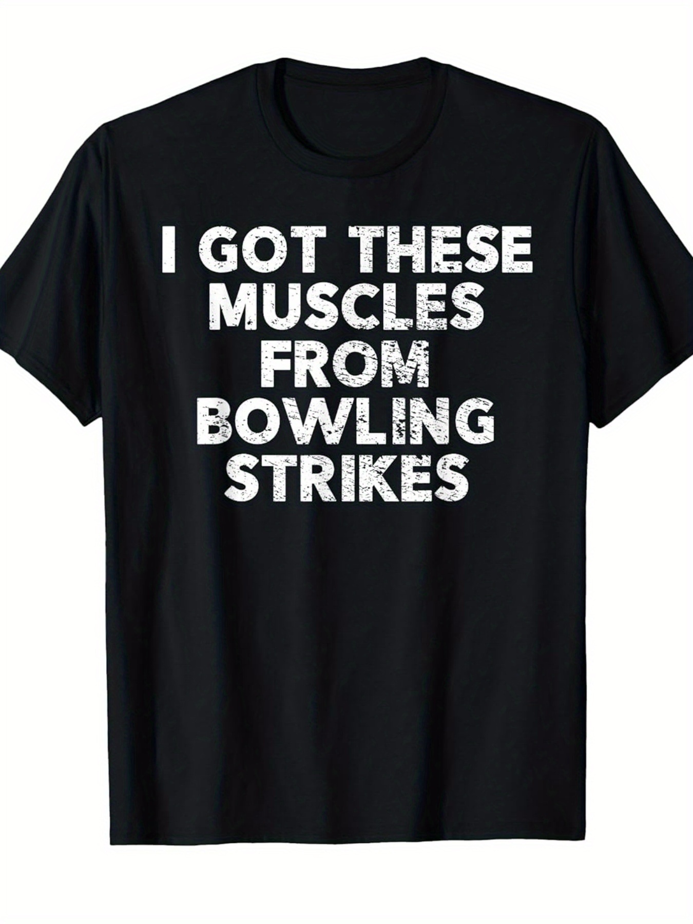 Short Sleeve Bowling Shirt Retro - Camiseta Engraçada para Festa de Boliche