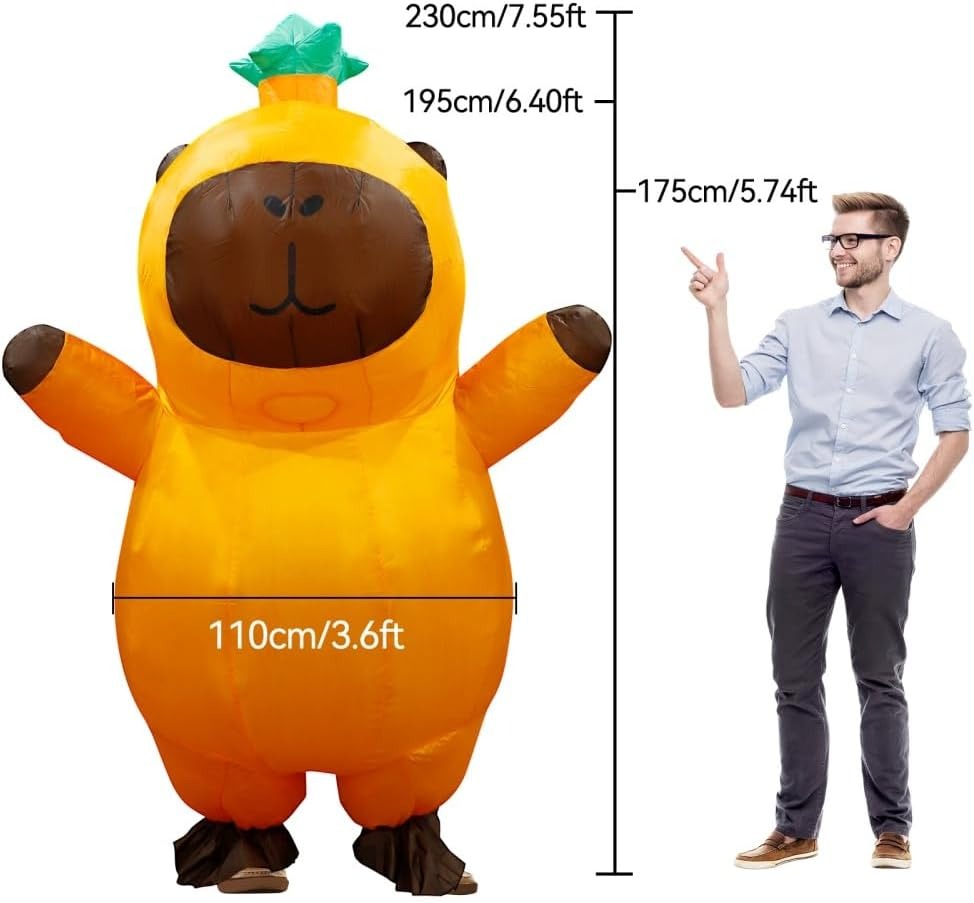 Fantasia Inflável de Capivara  - Suits avaliação e preço
