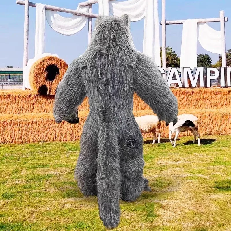 Fantasia de Mascote Lobo Cinza - Suits avaliação e preço