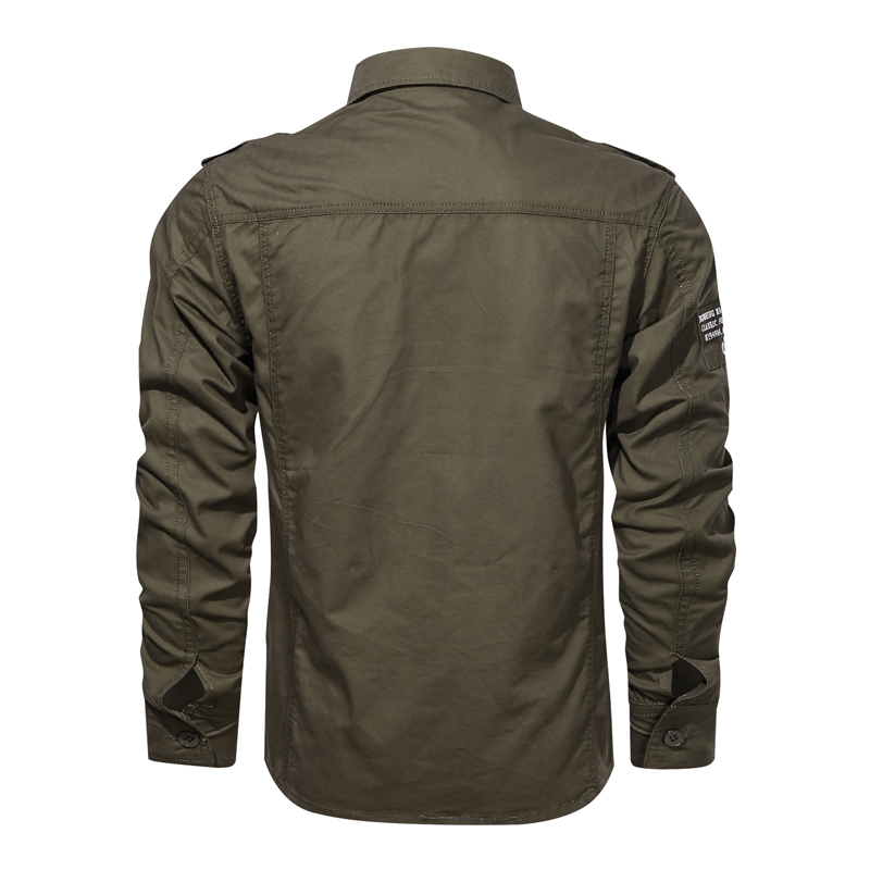 Camisas de carga para homens e - Tactical Military Shirt Cargo avaliação e preço